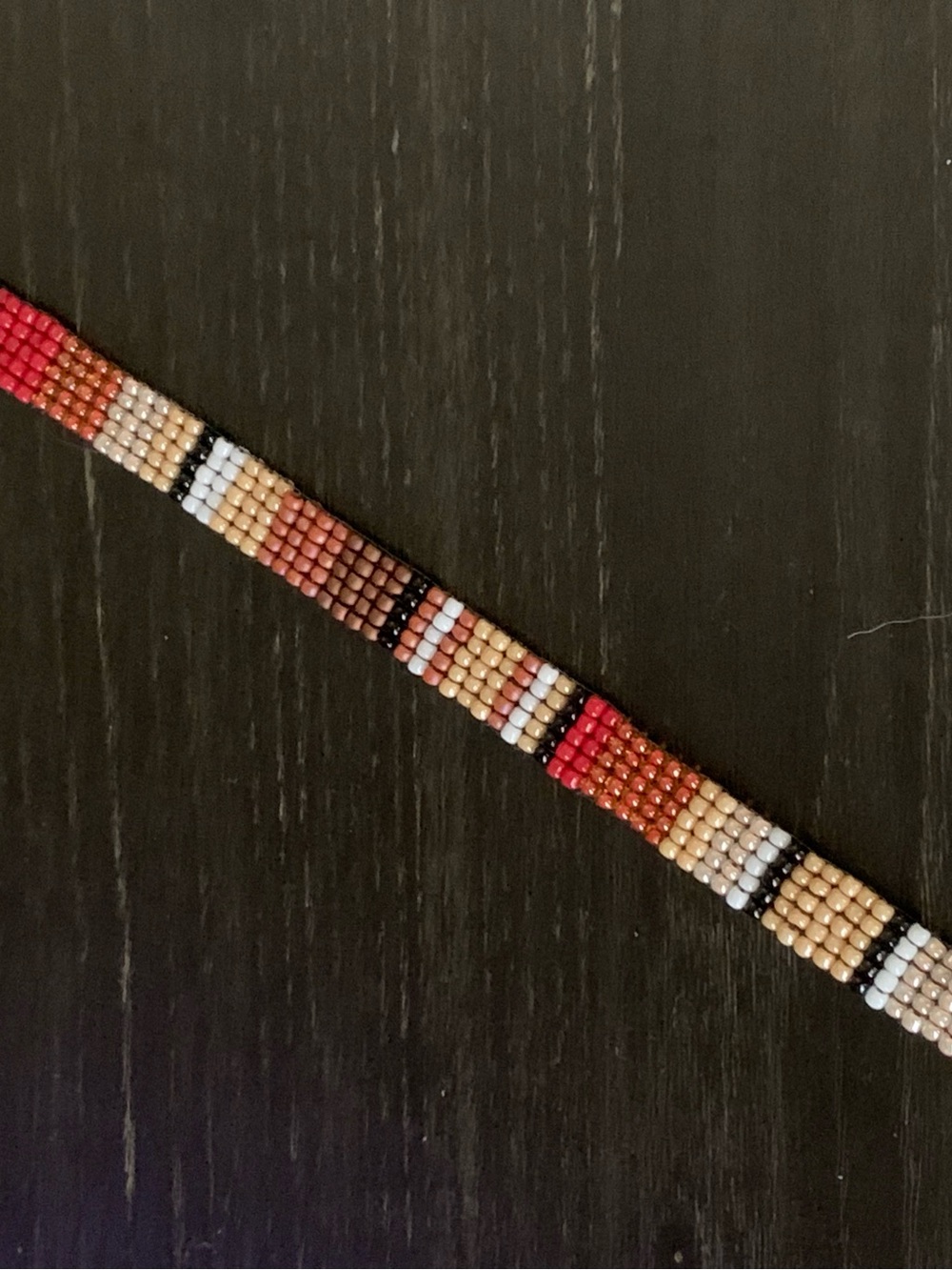 7” Handmade Blanket Seed Bead Bracelets